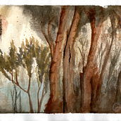 Técnica temprana 1. Watercolor Painting project by Alan Romero - 06.19.2020