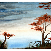 Tecnica temprana 2. Watercolor Painting project by Alan Romero - 06.19.2020