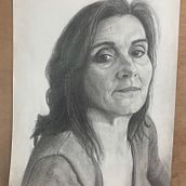 Retrato de MÓNICA . Pencil Drawing project by isabelmaria - 06.20.2020