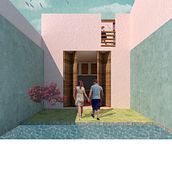 Mi Proyecto del curso: Representación gráfica de proyectos arquitectónicos. Architecture project by Claudia Conde - 06.19.2020
