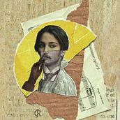Aurore Dupin (collage portrait). Collage, Design, Digital Design, Digital Illustration, Graphic Design, Traditional illustration, and Photographic Composition project by Jose Castaneda-Romero - 06.19.2020