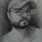 Autoretrato. Fine Arts, Pencil Drawing, Figure Drawing, Artistic Drawing, and Portrait Drawing project by Carlos Mauricio Ogliastri Sosa - 06.20.2020