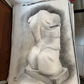 Dibujo a carboncillo . Projekt z dziedziny  Sztuki piękne,  R, sunek, R, sunek ołówkiem,  R, sunek art, st i czn użytkownika Miguel Ángel Pons Peinado - 20.06.2020