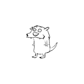 Gasp Otter. 2D Animation project by Carlos Guillén Guirado - 06.17.2020