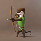 My project in Digital Painting for Characters: Color and Light course. Graphic Design project by Thomas Pritchard - 06.20.2020