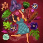 Mi Proyecto del curso: Ilustración flat con Photoshop. Digital Drawing, Traditional illustration, and Digital Painting project by Natalia Garcia - 06.20.2020