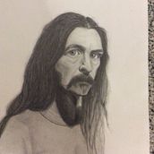 Mi Proyecto del curso: Retrato realista con lápiz de grafito. Desenho a lápis projeto de María Eugenia Uceda - 20.06.2020