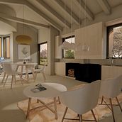 INTERIORISMO ESTAR- COMEDOR. Un proyecto de Arquitectura interior de Cecilia Lana - 21.06.2020