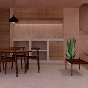 Casa de playa: Curso representación gráfica de proyectos arquitectónicos. Projekt z dziedziny  Architektura,  R, sunek architektoniczn i Dekoracja wnętrz użytkownika Colette Parizot - 21.06.2020
