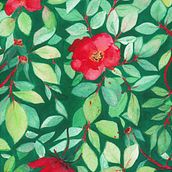 My project in Negative Watercolor Painting for Botanical Illustration course - Dogroses. Un proyecto de Pintura a la acuarela de Alexandra Craciun - 21.06.2020