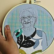 Meu projeto do curso: Criação de retratos bordados. Een project van Borduurwerk van Polly D'Avila - 21.06.2020