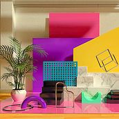 Mi Proyecto del curso: Composiciones abstractas con Cinema 4D. 3D project by Maja Romcevic - 06.21.2020