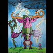 My project in Introduction to the Creation of Cartoon Style Characters course. Character Design project by dan.socea - 06.21.2020