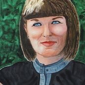 Mi Proyecto del curso: Retrato artístico en acuarela. Watercolor Painting project by antoniomlp - 06.21.2020