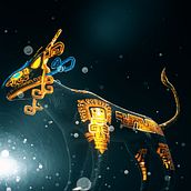 Puma Dorado. Een project van 3D,  Concept art y 3D-karakterontwerp van brayan vicente arizaca luque - 22.06.2020