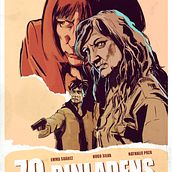 Carteles de cine: 70 binladens (Koldo Serra, 2018) Ein Projekt aus dem Bereich Comic, Digitale Zeichnung und Traditionelle Illustration von Manuel María López Luque - 22.08.2019