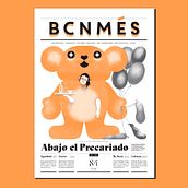 Portada BCN MÉS #84 . Een project van Traditionele illustratie y Digitale illustratie van Julio Fuentes - 22.10.2019