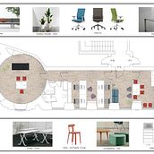 Diseño de oficinas . % Candelaria Zizzi tarafından hazırlanan Mimarlık, İç Mimarlık, Tasarım, Ve İç Tasarım projesi - 06.22.2020
