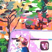 Madrid. Traditional illustration, Architectural Illustration, and Painting project by Fernando Casero - 06.22.2020