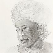 My project in Realistic Portrait with Graphite Pencil course. Artistic Drawing project by Martha Griffith - 06.22.2020