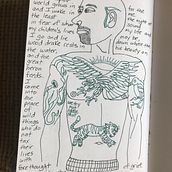 Tattooed Person . Un progetto di Disegno di Michael Stone - 22.06.2020