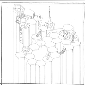 What I've been doing since the course finished.... Ink Illustration project by Howard Ricketts - 06.22.2020