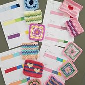 Mi Proyecto del curso: Teoría del color para proyectos textiles. Een project van Borduurwerk, Craft y  Concept art van Miriam Martinez - 23.06.2020