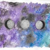 Virgo constellation . Watercolor Painting project by jessysusy - 09.18.2020