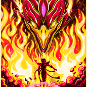 Mi Proyecto del curso: Ilustración vectorial: más volumen y rock and roll "IKKI THE FENIX". Digital Illustration project by Giber Quintero - 06.23.2020