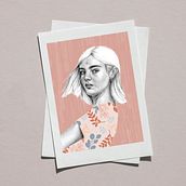 Ilustración. Traditional illustration, and Photo Retouching project by Edelweiss Gascón - 06.23.2020