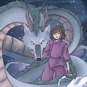 Chihiro. Traditional illustration project by Oihan Valle - 06.23.2020
