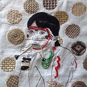 Mi Proyecto del curso: Creación de retratos bordados. Een project van Borduurwerk van Virginia Aguiar - 23.06.2020