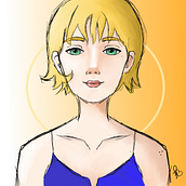 Meu projeto do curso: Retrato de personagens femininas com Procreate. Un progetto di Disegno digitale di Flávia Amaro - 23.06.2020