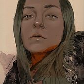 Mi Proyecto del curso: Retrato ilustrado con Procreate. Een project van Digitale illustratie van Elihú JA - 24.06.2020