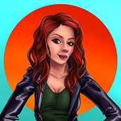 My project in Female Character Portraits in Procreate course. Character Design, and Digital Painting project by c_a_harland - 06.24.2020