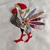 Mi Proyecto del curso: Técnicas de bordado: ilustrando con hilo y aguja. Embroider project by Inma Iz - 06.25.2020