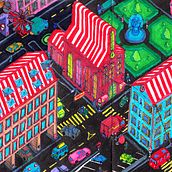 Mirchek Comics Iso City. Traditional illustration project by Ruslan Kalitin - 06.25.2020