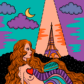 Meu projeto do curso:Crie a partir da sua imaginação. Fine Arts, Vector Illustration, Digital Illustration, and Digital Drawing project by Luana Gasparotto Pedrozo - 06.25.2020