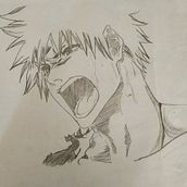 Bleach. Pencil Drawing project by Juan Pablo Beltrán Cárdenas - 06.25.2020