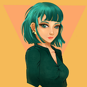 My project in Female Character Portraits in Procreate course Ein Projekt aus dem Bereich Traditionelle Illustration von Persephone - 25.06.2020