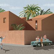 Mi Proyecto del curso: Representación gráfica de proyectos arquitectónicos. Architecture project by lety_mv20 - 06.25.2020