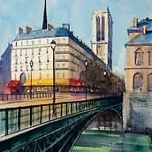 Project#2 Notre Dame . Ilustrasi Arsitektur proyek oleh RAJESH GOGU - 06.25.2020