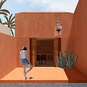 Meu projeto do curso: Representação gráfica de projetos arquitetônicos. Un proyecto de Arquitectura, Arquitectura interior, Arquitectura digital, Collage e Ilustración arquitectónica de Carolina Poma Rossi - 26.07.2020