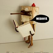 cartel feria del cuento medinyà 2015. 3D, Poster Design, Product Design, and Traditional illustration project by marta salvador - 11.26.2015