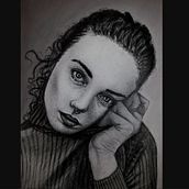 Mi proyecto del curso.. Drawing, Pencil Drawing, Portrait Drawing, Realistic Drawing, and Traditional illustration project by José Esquivel - 06.27.2020