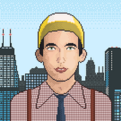 Come on feel the Illinoise: Sufjan Stevens. Un progetto di Illustrazione tradizionale e Pixel art di Ramón Romero Pastor - 26.06.2020