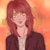 Mi Proyecto del curso: Retrato de personajes femeninos con Procreate. Projekt z dziedziny  R, sunek, R, sunek c, frow, Trad, c, jna ilustracja, Ilustracja c i frowa użytkownika Ana Lizardo - 27.06.2020