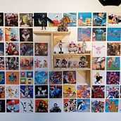 Parede sa sala . Arsitektur, Seni, Kerajinan, Kolase, Komposisi Fotografi, Seni Konsep, Kreativitas, Dekorasi, Menggambar, Gambar Digital, Dan Video Game proyek oleh qfabiosf - 06.27.2020