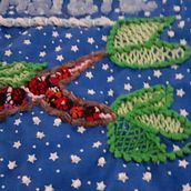 Mi Proyecto del curso: Creación de tapices bordados. Fiber Arts project by Franver Sudamérica - 06.27.2020