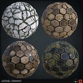 Mi Proyecto del curso: Introducción a la creación de texturas con Substance Designer. 3D project by Leonel Tamayo Castellanos - 06.27.2020